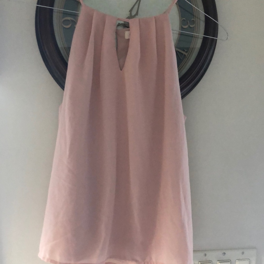 Dusty rose Monteau sleeveless blouse size S